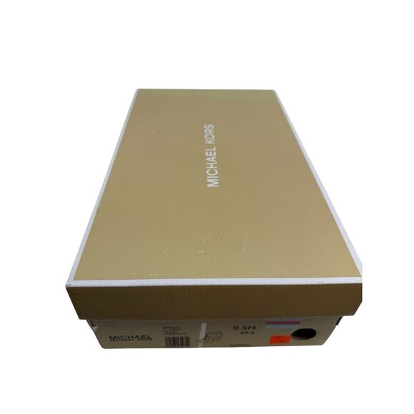 Michael Kors Berkley Sandal Blue Velvet Platform Block Heel Size 9.5M Zipper NWB - Picture 9 of 10